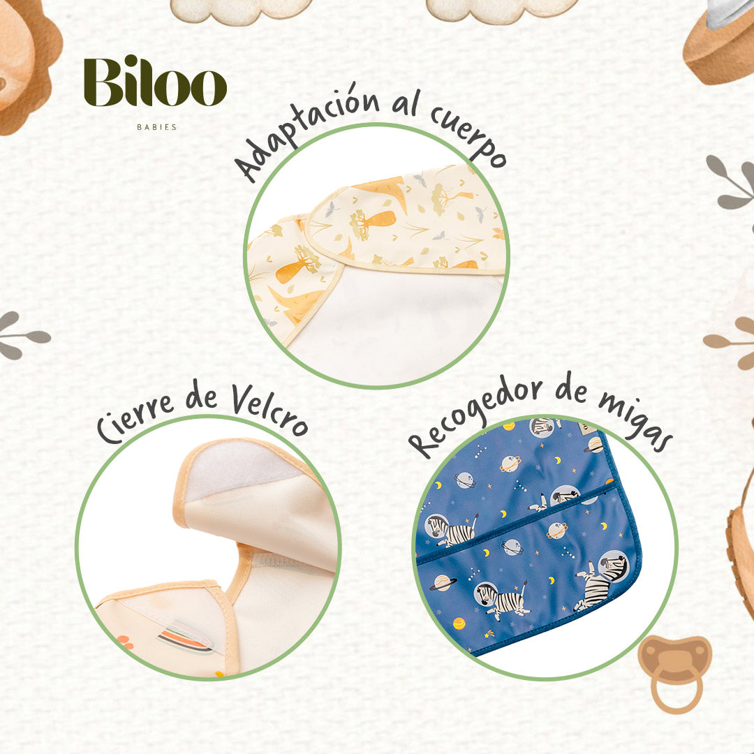 Baberos Impermeables - 1 Unidad