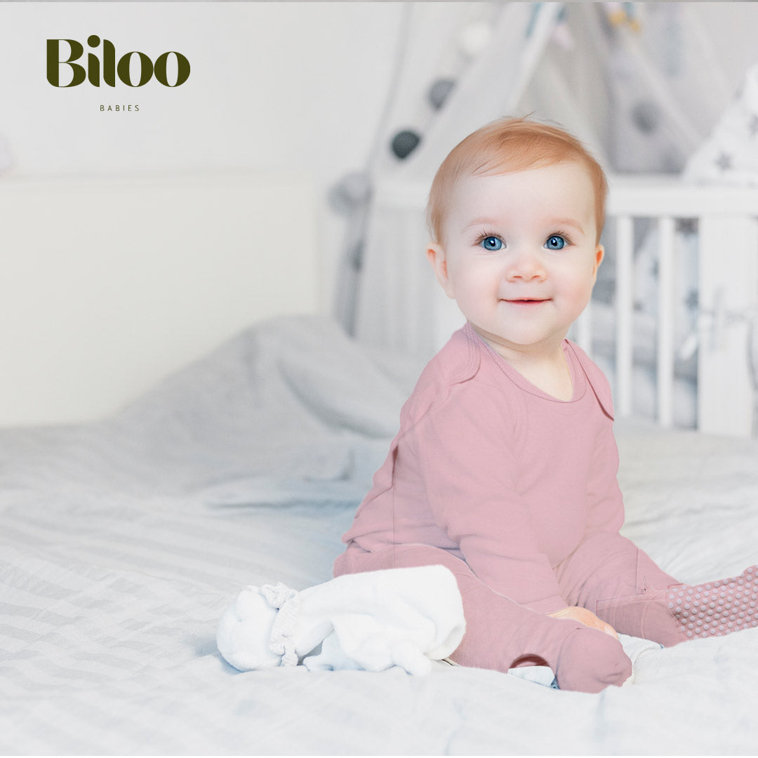 Conjunto de Pijamas Body Bebé de Algodón Orgánico