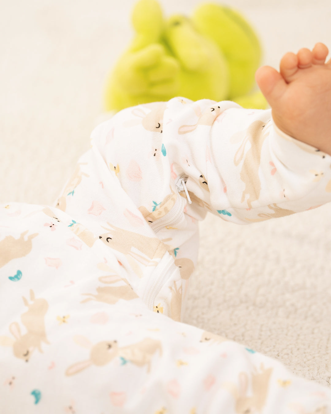 Pack de Pijamas Body Fácil cambio de Pañal Bebé de Algodón Orgánico