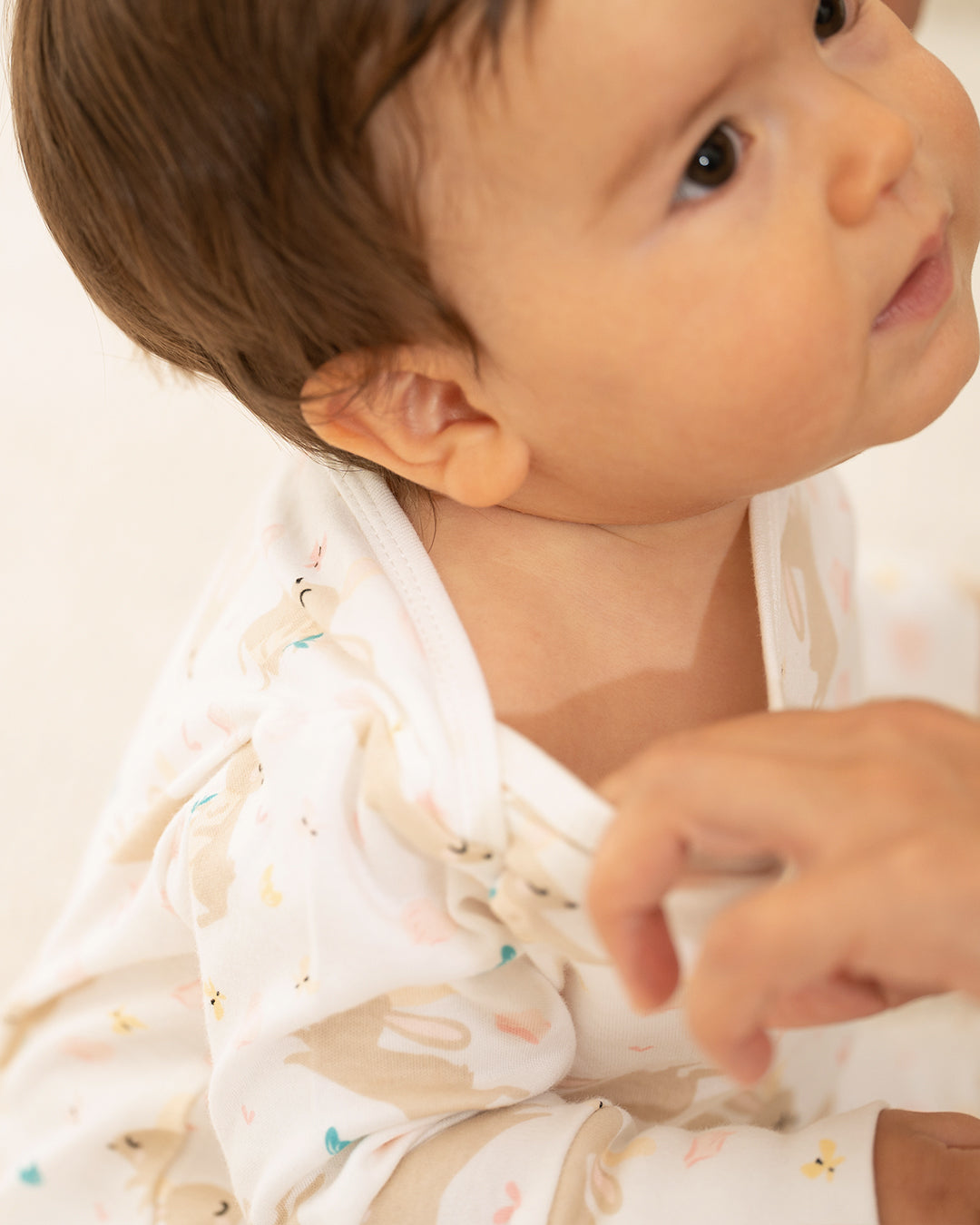Pack de Pijamas Body Fácil cambio de Pañal Bebé de Algodón Orgánico